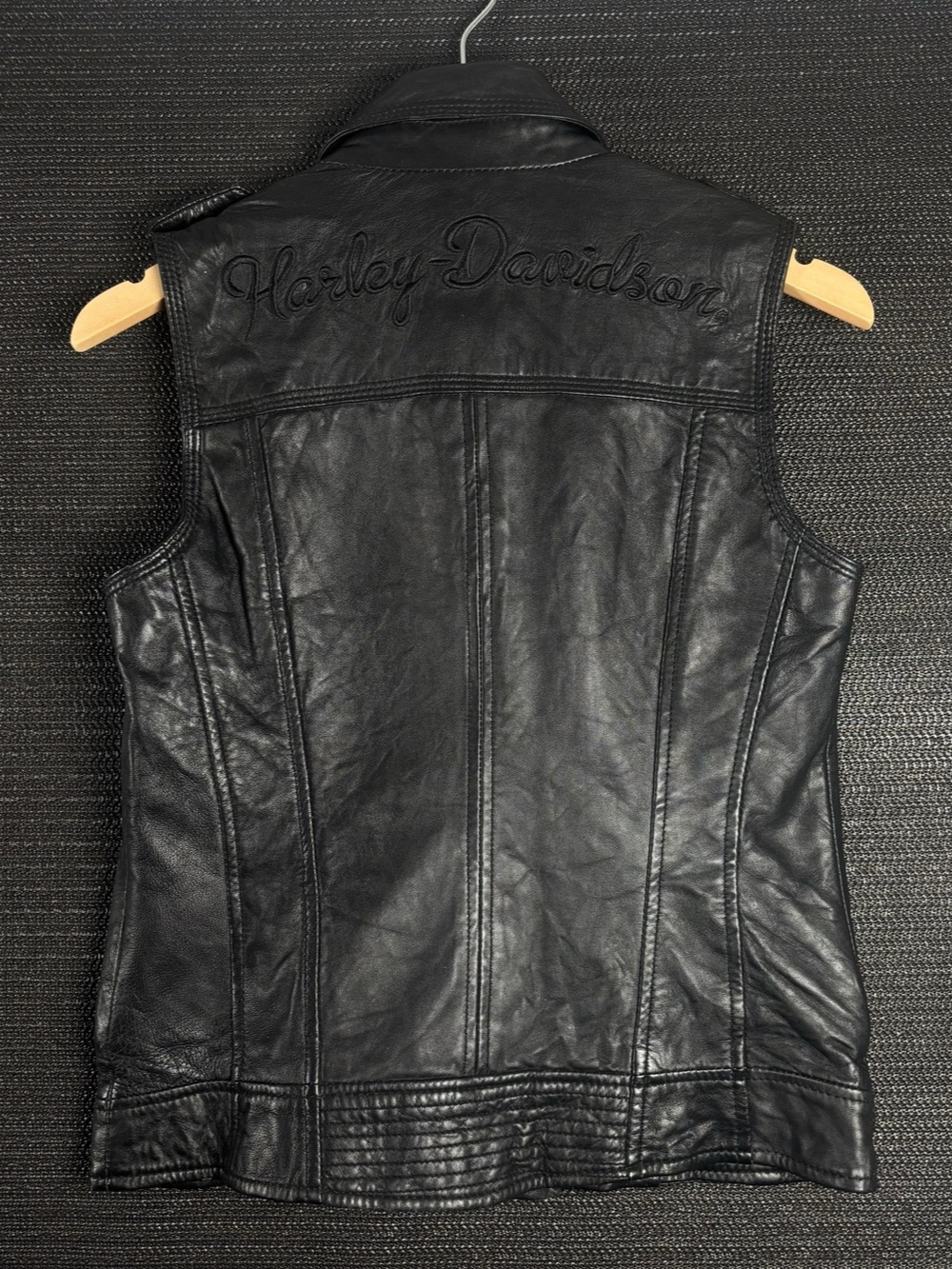 Harley-Davidson Genuine MotorClothes leather vest